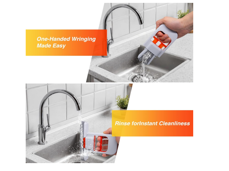 Mini Foldable Portable  Mop | Effortless Cleaning for Kitchen, Bathroom & Glass