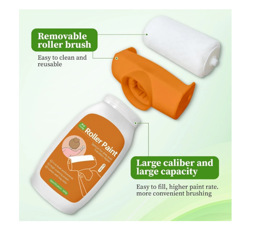 Wall Repair Paint Roller – Instant Wall Touch-Up Roller